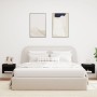Mesitas de noche de pared con luces LED 2 unidades negro de , Muebles TV - Ref: Foro24-837116, Precio: 45,88 €, Descuento: %
