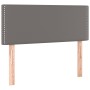 Cabecero con LED cuero sintético gris 80x5x78/88 cm de , Cabeceros y pies de cama - Ref: Foro24-3121548, Precio: 35,70 €, Des...
