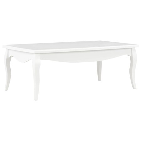 Mesa de centro de madera maciza de pino blanco 110x60x40 cm de vidaXL, Mesas de centro - Ref: Foro24-280000, Precio: 202,64 €...