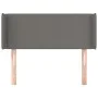 Kopfteil aus grauem Kunstleder, 83x16x78/88 cm von , Kopf- und Fußteile - Ref: Foro24-3118704, Preis: 40,62 €, Rabatt: %