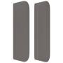 Cabecero de cuero sintético gris 83x16x78/88 cm de , Cabeceros y pies de cama - Ref: Foro24-3118704, Precio: 41,10 €, Descuen...