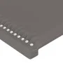 Kopfteil aus grauem Kunstleder, 83x16x78/88 cm von , Kopf- und Fußteile - Ref: Foro24-3118704, Preis: 40,62 €, Rabatt: %