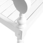 Sillas Batavia 2 unidades madera maciza de caoba blanco de , Sillas de comedor - Ref: Foro24-246963, Precio: 243,21 €, Descue...