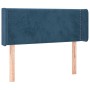 Cabecero de terciopelo azul oscuro 93x16x78/88 cm de , Cabeceros y pies de cama - Ref: Foro24-3118668, Precio: 49,77 €, Descu...