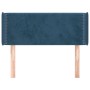 Cabecero de terciopelo azul oscuro 93x16x78/88 cm de , Cabeceros y pies de cama - Ref: Foro24-3118668, Precio: 49,77 €, Descu...