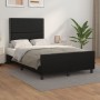Estructura de cama con cabecero cuero sintético negro 120x200cm de , Camas y somieres - Ref: Foro24-3125500, Precio: 169,93 €...