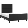 Estructura de cama con cabecero cuero sintético negro 120x200cm de , Camas y somieres - Ref: Foro24-3125500, Precio: 169,93 €...