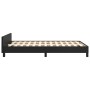 Estructura de cama con cabecero cuero sintético negro 120x200cm de , Camas y somieres - Ref: Foro24-3125500, Precio: 169,93 €...
