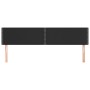 Cabeceros 2 unidades de cuero sintético negro 100x5x78/88 cm de , Cabeceros y pies de cama - Ref: Foro24-345992, Precio: 36,7...