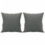 Sofá de 3 plazas con cojines tela gris oscuro 180 cm de , Sofás - Ref: Foro24-3200918, Precio: 296,99 €, Descuento: %