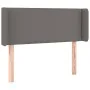 Kopfteil mit LED-grauem Kunstleder 83x16x78/88 cm von , Kopf- und Fußteile - Ref: Foro24-3123172, Preis: 47,69 €, Rabatt: %
