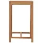 Mesa alta de jardín madera maciza de teca 60x60x105 cm de , Mesas de jardín - Ref: Foro24-287235, Precio: 186,67 €, Descuento: %