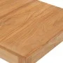 Mesa alta de jardín madera maciza de teca 60x60x105 cm de , Mesas de jardín - Ref: Foro24-287235, Precio: 186,67 €, Descuento: %
