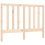 Estructura de cama con cabecero madera maciza 140x190 cm de , Camas y somieres - Ref: Foro24-3193771, Precio: 123,14 €, Descu...