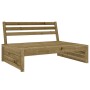 Juego de sofás de jardín 5 piezas madera de pino impregnada de , Conjuntos de jardín - Ref: Foro24-3186640, Precio: 498,92 €,...