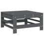 Juego de muebles de jardín 7 piezas madera maciza de pino gris de , Conjuntos de jardín - Ref: Foro24-3186237, Precio: 497,76...