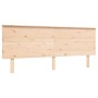 Estructura de cama con cabecero madera maciza 200x200 cm de , Camas y somieres - Ref: Foro24-3193421, Precio: 175,52 €, Descu...