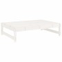 Juego de muebles de jardín 2 piezas madera maciza pino blanco de , Conjuntos de jardín - Ref: Foro24-3186586, Precio: 200,38 ...