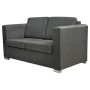 Sofá de 2 plazas tela gris oscuro de , Sofás - Ref: Foro24-243583, Precio: 384,60 €, Descuento: %