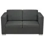 Sofá de 2 plazas tela gris oscuro de , Sofás - Ref: Foro24-243583, Precio: 377,94 €, Descuento: %