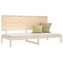Sofá cama madera maciza de pino 90x200 cm de , Camas y somieres - Ref: Foro24-3108132, Precio: 137,38 €, Descuento: %