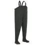 Vadeador con botas verde talla 43 de vidaXL, Vadeadores para caza y para pesca - Ref: Foro24-133658, Precio: 43,78 €, Descuen...
