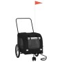 Remolque de bicicleta mascotas hierro tela Oxford negro de , Cochecitos para mascotas - Ref: Foro24-93856, Precio: 102,85 €, ...