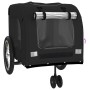 Remolque de bicicleta mascotas hierro tela Oxford negro de , Cochecitos para mascotas - Ref: Foro24-93856, Precio: 102,85 €, ...
