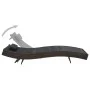 Braune Liege aus synthetischem Rattan und Textilene von vidaXL, Liegen - Ref: Foro24-44895, Preis: 123,02 €, Rabatt: %