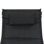 Tumbona de ratán sintético y textileno marrón de vidaXL, Tumbonas - Ref: Foro24-44895, Precio: 124,82 €, Descuento: %