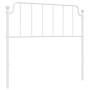 Cabecero de metal blanco 107 cm de , Cabeceros y pies de cama - Ref: Foro24-373966, Precio: 24,42 €, Descuento: %