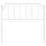 Cabecero de metal blanco 107 cm de , Cabeceros y pies de cama - Ref: Foro24-373966, Precio: 24,42 €, Descuento: %