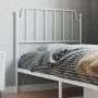 White metal headboard 90 cm by , Headboards and footboards - Ref: Foro24-373964, Price: 21,84 €, Discount: %