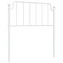 White metal headboard 90 cm by , Headboards and footboards - Ref: Foro24-373964, Price: 21,84 €, Discount: %