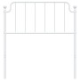 Cabecero de metal blanco 90 cm de , Cabeceros y pies de cama - Ref: Foro24-373964, Precio: 22,26 €, Descuento: %