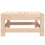 Taburete de jardín madera maciza de pino de , Sofás modulares de exterior - Ref: Foro24-825485, Precio: 62,40 €, Descuento: %