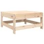 Taburete de jardín madera maciza de pino de , Sofás modulares de exterior - Ref: Foro24-825485, Precio: 61,56 €, Descuento: %