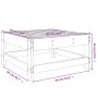 Taburete de jardín madera maciza de pino de , Sofás modulares de exterior - Ref: Foro24-825485, Precio: 61,56 €, Descuento: %