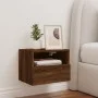 Mueble de pared TV madera ingeniería roble marrón 40x30x30 cm de , Muebles TV - Ref: Foro24-836852, Precio: 27,64 €, Descuent...