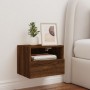 Mueble de pared TV madera ingeniería roble marrón 40x30x30 cm de , Muebles TV - Ref: Foro24-836852, Precio: 29,10 €, Descuent...