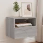 Mueble de pared TV madera de ingeniería gris Sonoma 40x30x30 cm de , Muebles TV - Ref: Foro24-836850, Precio: 28,01 €, Descue...