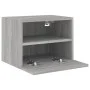 Mueble de pared TV madera de ingeniería gris Sonoma 40x30x30 cm de , Muebles TV - Ref: Foro24-836850, Precio: 28,01 €, Descue...