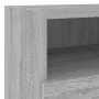 Mueble de pared TV madera de ingeniería gris Sonoma 40x30x30 cm de , Muebles TV - Ref: Foro24-836850, Precio: 28,01 €, Descue...