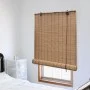 Persiana enrollable de bambú marrón 100x220 cm de vidaXL, Persianas y estores - Ref: Foro24-245814, Precio: 30,52 €, Descuent...