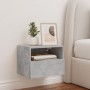 Mueble de pared TV madera ingeniería gris hormigón 40x30x30 cm de , Muebles TV - Ref: Foro24-836846, Precio: 28,92 €, Descuen...