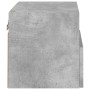 Mueble de pared TV madera ingeniería gris hormigón 40x30x30 cm de , Muebles TV - Ref: Foro24-836846, Precio: 28,92 €, Descuen...