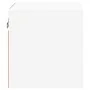 Muebles de TV de pared con luces LED 2 uds blanco 30x28,5x30 cm de , Muebles TV - Ref: Foro24-836974, Precio: 39,51 €, Descue...