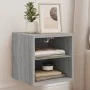 Mueble de TV de pared con luces LED gris Sonoma 30x28,5x30 cm de , Muebles TV - Ref: Foro24-836983, Precio: 26,49 €, Descuent...