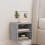 Mueble de TV de pared con luces LED gris Sonoma 30x28,5x30 cm de , Muebles TV - Ref: Foro24-836983, Precio: 27,00 €, Descuent...
