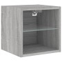 Mueble de TV de pared con luces LED gris Sonoma 30x28,5x30 cm de , Muebles TV - Ref: Foro24-836983, Precio: 27,00 €, Descuent...